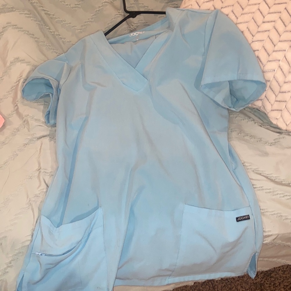 Women’s Jockey scrubs! Light blue! Size medium